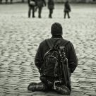 photographer in action