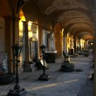 gallery at cemetery