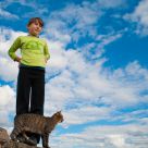 The girl and cat 2