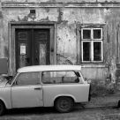 catwalk on a Trabi