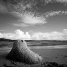 Rock on the beach