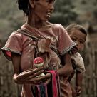 Grandmother and child, Northern Thailand