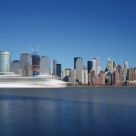 The Lower Manhattan with Cruising Ship