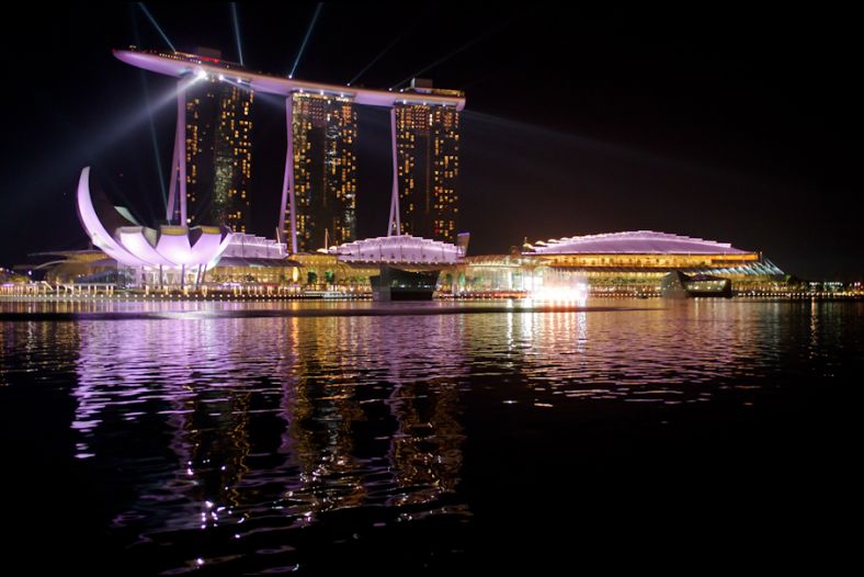 Marina Bay Sands Nightscape & Light Show