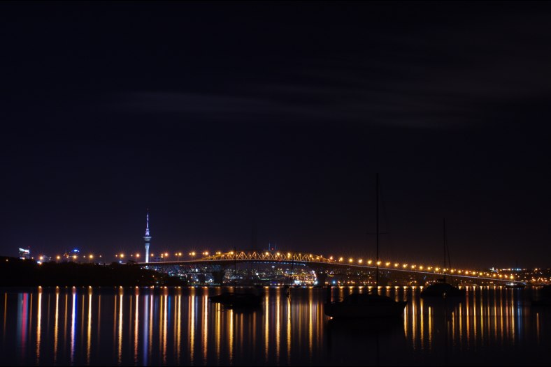 Auckland Harbour Nightview