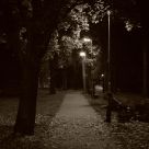October evening