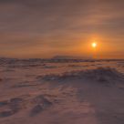 Artic Spring sunset