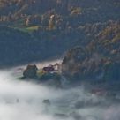 idyllic autumn morning