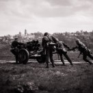Aiming at the target