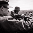 Riding in Sd.Kfz.251