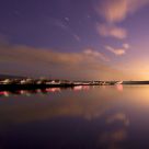 Night by the lake