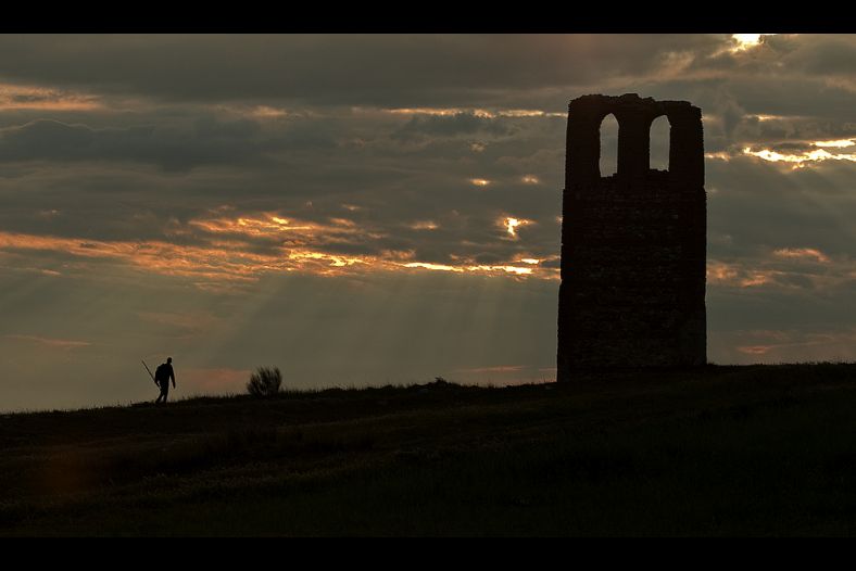 At dawn
