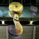 in an old factory...