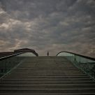 calatrava bridge (sky before the marathon)
