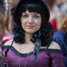 Purple and Black