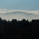 La Alhambra a contraluz