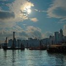 Morning Hong Kong Harbor