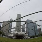 open air auditorium, Millennium park, Chicago