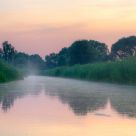 Evening Dawn on the River