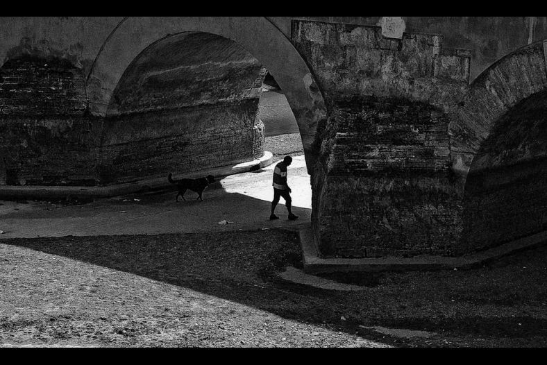 Under the bridge