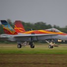 CF-18 Demo plane taking off!