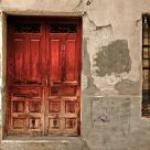 A red door