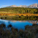 Pyramid Mountain in autumn