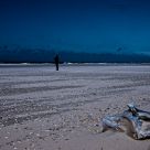 Plastic on the beach