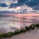 Sunset over the Balic Sea