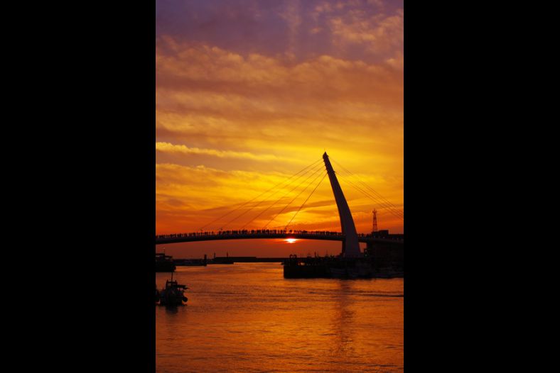 Sunset in Taipei