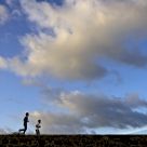 Dawn joggers, Galle Fort