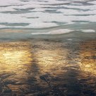 Snow Pattern And Icy Sheet Colors