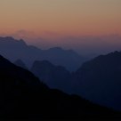 Sunset on the mountains