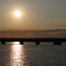 Sunrise over the bridge
