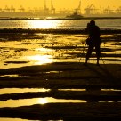 Photoman and the Sunset