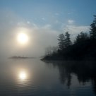 Cold morning on the lake