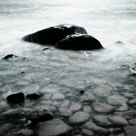 Stony beach