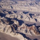 Flying over the St. Elias Mountains