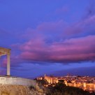 Avila at sunset