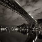 Aurora Bridge and Reflection