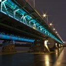 Illuminated bridge