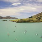 Volcanic bay