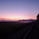 Sunrise on the tracks