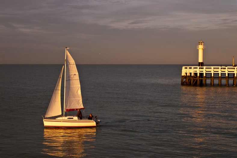 Sailing on the north sea