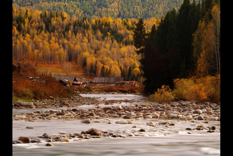 Landscape in autumn
