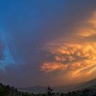 Fisheye Mountainscape