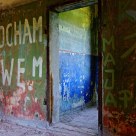 Art inside the abandoned place