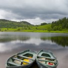 Two boats at Watendlath, Lake District
