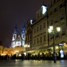 Prague by night