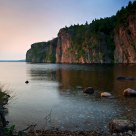 Dusk Over Bon Echo